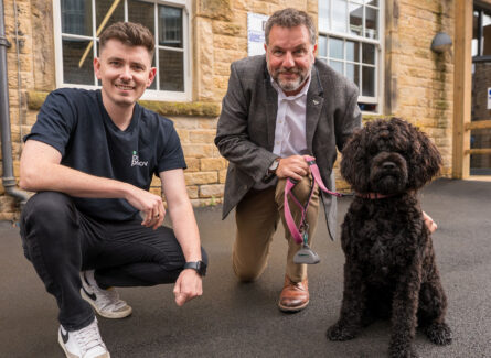 Garry Clarke co-founder of PetProov with James Butcher